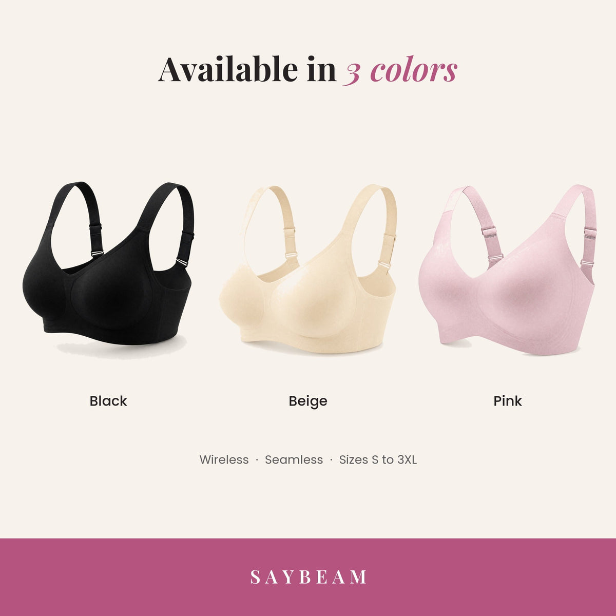 Sculpt Bra · Wireless Lift
